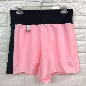 Nike Lab Pink Deep Womens Size XS High Waisted Running Shorts $100